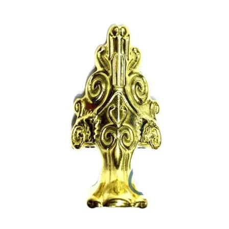 Lükens Sandık Ayağı, Kutu Ayak 4 Cm - Sarı, 50 Adet