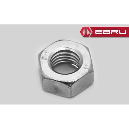 Ebru Altıköşe Somun M4 - 100 Adet