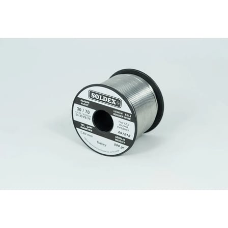 Soldex 30-70 Lehim Teli 500 Gr 1,6 Mm