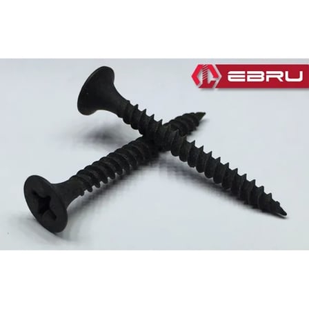 Ebru Sık Dişli Alçıpan Vidası - 3,5x25 - 100 Adet