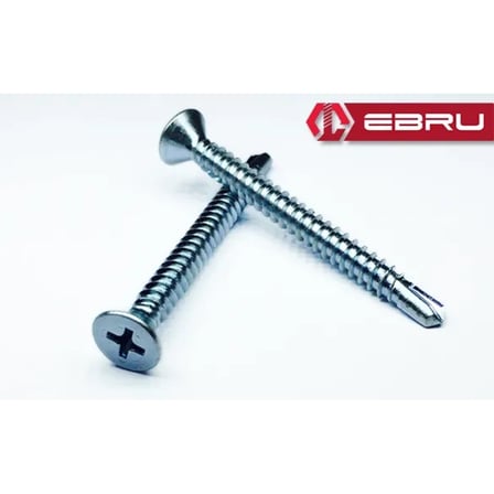 Ebru Yhb Matkap Uçlu Sac Vidası 4,8x60 - 25 Adet