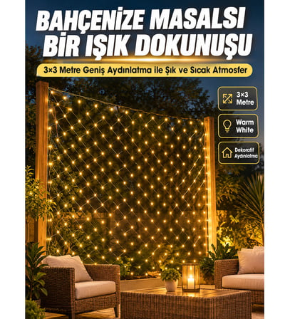 Sıcak Gün Işığı LED ile Geniş Alanlarda Göz Alıcı Dekorasyon