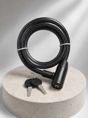 80 CM 12 MM BİSİKLET KİLİDİ
