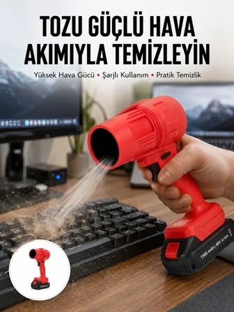 Güçlü Motorlu Elektrikli Toz Alma ve Temizleme Aleti Yeni Nesil
