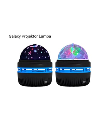 Galaxy Projektörlü Gece Lambası