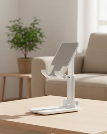 Kaymaz Silikon Yüzeyli Ergonomik Telefon Standı