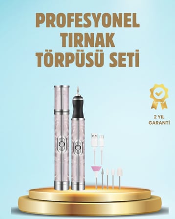 Elektrikli Tırnak Törpüsü Ayarlanabilir Hızlı Manikür Pedikür Cihazı