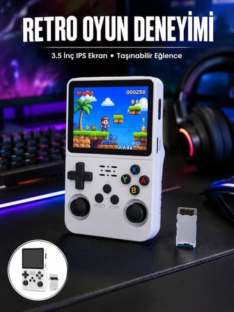 Retro El Konsolu – Gelişmiş Donanım ve Özelleştirilebilir Yazılım Yapısı Yeni Nesil