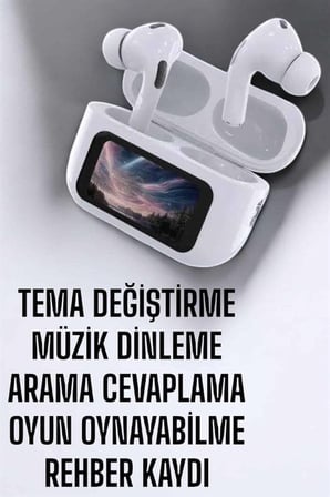 Bluetooth Kulaklık Kulakiçi Güçlü Ses Kaliteli Sesli Asistan