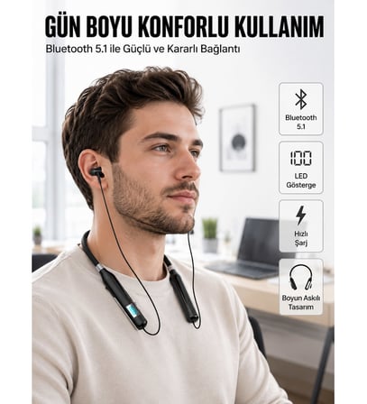 Oyun ve Müzik Modlu Düşük Gecikmeli Kablosuz Kulaklık