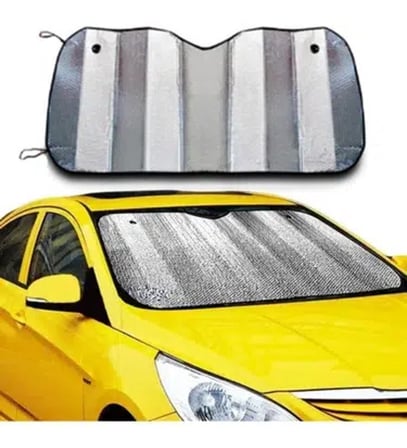 Araç Ön Cam Güneşlik UV ve Isı Koruma Katlanabilir Toyota Corolla Skoda Superb Dacia Duster Ford Focus
