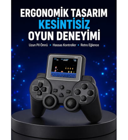2025 S10 Gamepad 520 Klasik Retro Oyunlu TV Bağlantılı A Kalite Orijinal Yeni Nesil
