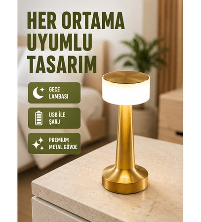 DEKORATİF MASA LAMBASI (Kopya)