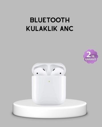 Aktif Gürültü Önlemeli RGB Işıklı Kablosuz Kulak Üstü Kulaklık
