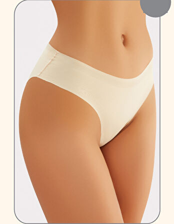 Azze Miss Flex Ten Lazer Kesim Midi Slip Külot 6008