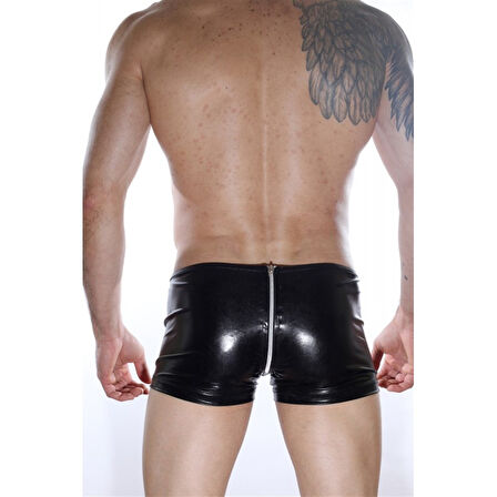 Azze Arkası Fermuarlı Boxer