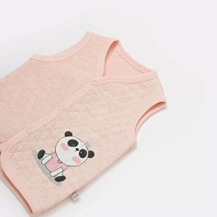 Live Pandas Kapitone Yelek  Pembe