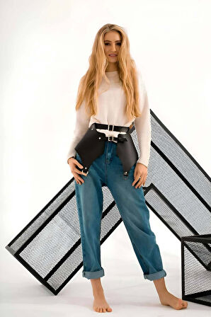 Günlük Kullanıma  Deri Etek Harness - Brf1119