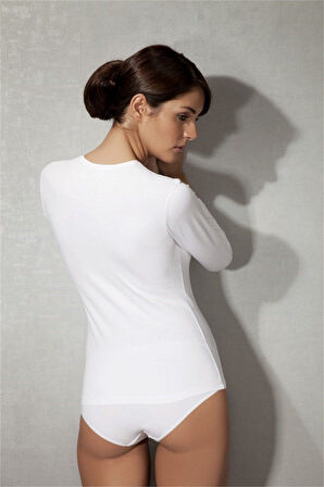 Azze Doreanse 8512 Uzun Kollu Kadın T-shirt