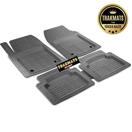 BMW 1 SERİSİ F40 HB 2021 4D UNIVERSAL OTO PASPAS YUMUŞAK GRİ