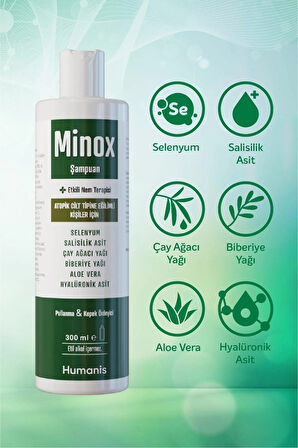 Minox Atopik Kaşıntı, Pullanma Karşıtı Şampuan