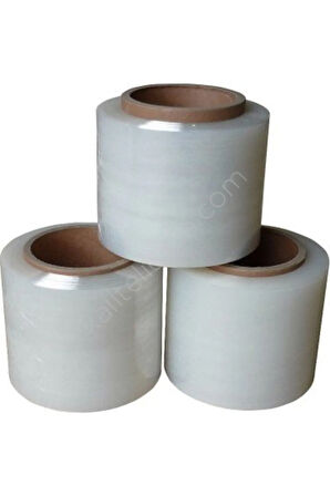 Palet Streç Mini Ebat 10 Cm 8adet ,8xadet (1KOLİ) Streç 23micron 300mt. A Plus Kalite
