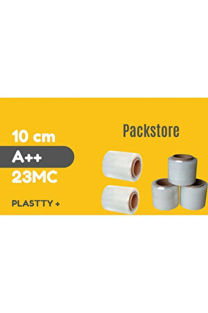 Palet Streç Mini Ebat 10 Cm 8adet ,8xadet (1KOLİ) Streç 23micron 300mt. A Plus Kalite