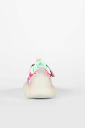 Vicco Kız Çocuk Gümüş Işıklı Balloon Sneaker
