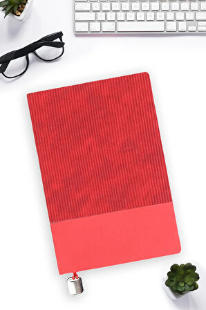 Esnek Kapak Kırmızı Defter