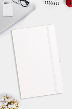 Beyaz Çizgili Defter