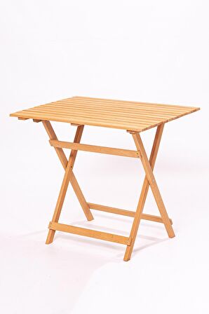 Meya Dekor 60x80 geniş katlanır bahçe balkon teras piknik masa bahçe masası