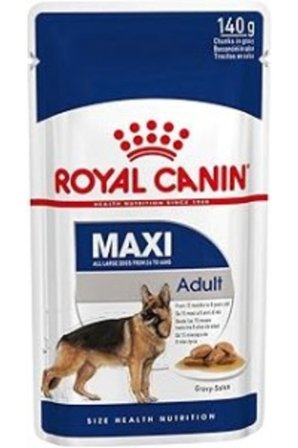 Royal Canin Maxi Adult Gravy Yetişkin Köpek Yaş Maması 140 gr x 10 Adet