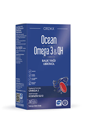Ocean Omega 3 & Qh 30 Yumusak Kapsul