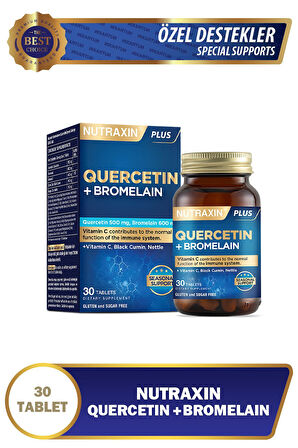 Quercetin + Bromelain 30 Tablet