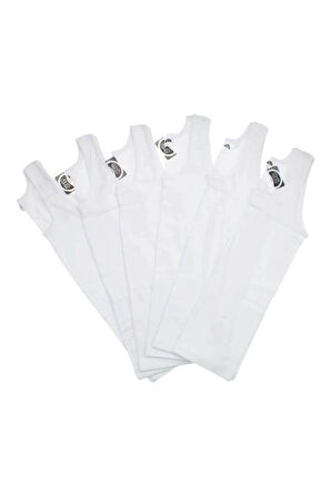 6'lı Paket Ribana Biyeli Kadın Geniş Askılı Atlet