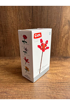 Çiçek Yapı Oyuncakları Kapok Çiçeği Yapma seti Çiçek Yapboz Hediyelik Set