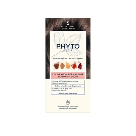 Phyto Color Bitkisel Saç Boyası 5 Açık Kestane -Chatain Clair- Yeni Formül