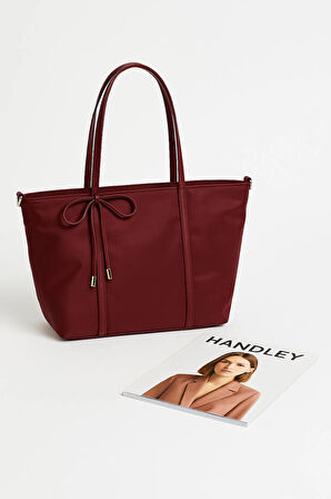 Luxe Bow Tote Omuz Çantası