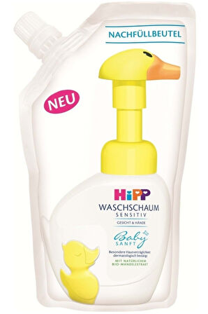 HİPP BABYSANFT BEBEK EL YIKAMA KÖPÜĞÜ 250 ML 1 ADET YEDEK KÖPÜĞÜ  250 ML 2 ADET 