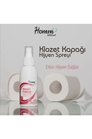 HOMM KLOZET KAPAĞI HİJYEN SPREYİ 100 ML