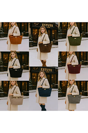 Lüksün Zerafetin Stilin Omuzdaki Asaleti Bu Süet Omuz Çantasında