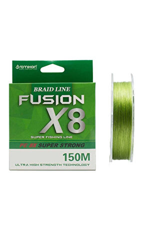 Fusion X8 Ip Misina 150mt 0.18mm 10kg Yeşil