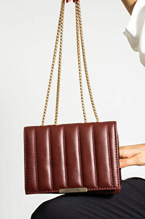 Zincir Askılı Mıknatıslı Omuz Ve El Çantası