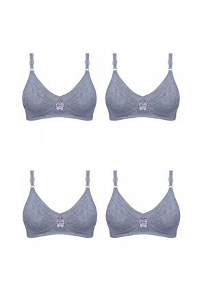 - TACOO Penye Toparlayıcı 4 Adet Beyaz Sütyen 1001