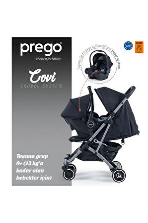 Moda bebekler 2024 Covi Kabin Travel Sistem Bebek Arabası