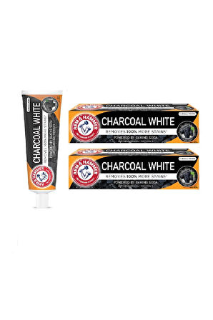 ARM & HAMMER 100% KÖMÜR BEYAZLIK DİŞ MACUNU X 2 ADET