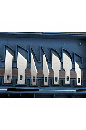 13 Adet / Takım Oyma Bıçakları Yapma Polimer Kil Metal Neşter Bıçak Araçları Kiti + Kutusu