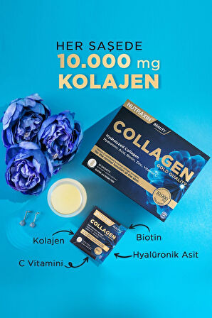 Collagen 30 Saşe 10.000 Mg Tip 1 Tip 3 Ananas Aromalı 2'li