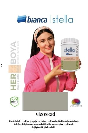 Stella Su Bazlı Saf Akrilik Boya