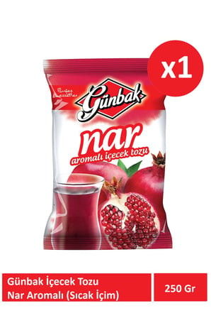 Günbak Nar Aromalı Toz İçecek 250 gr